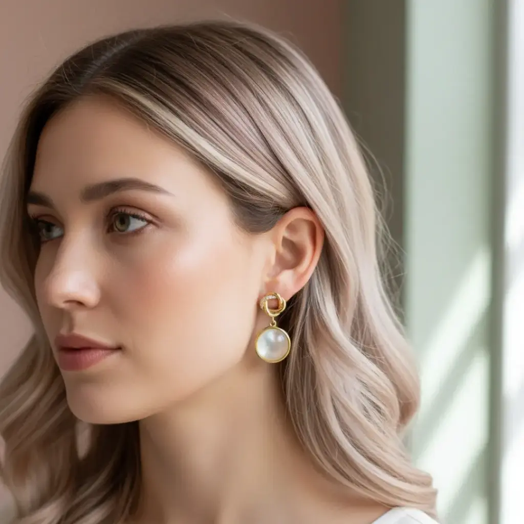 Knot Drop Earrings