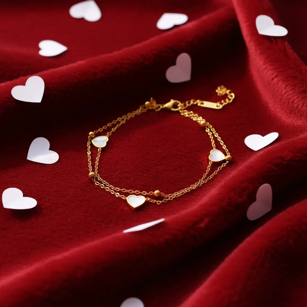 Forever Love Layered Bracelet