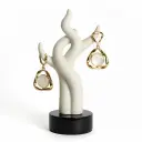 Geo Orb Earrings
